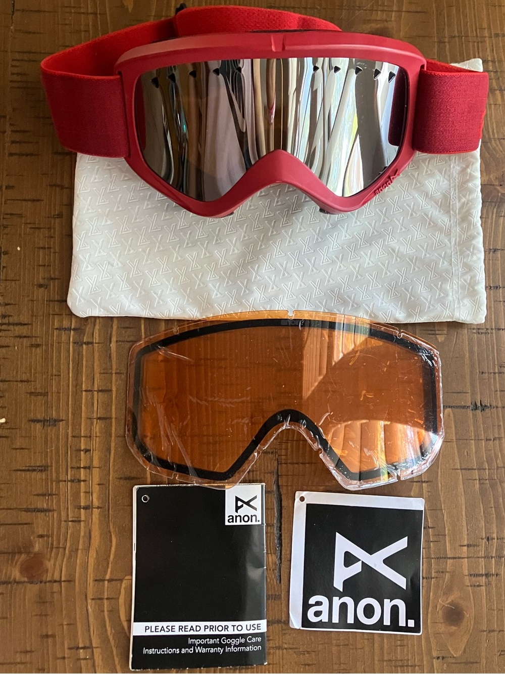 Brand New Anon. Snowboarding Goggles